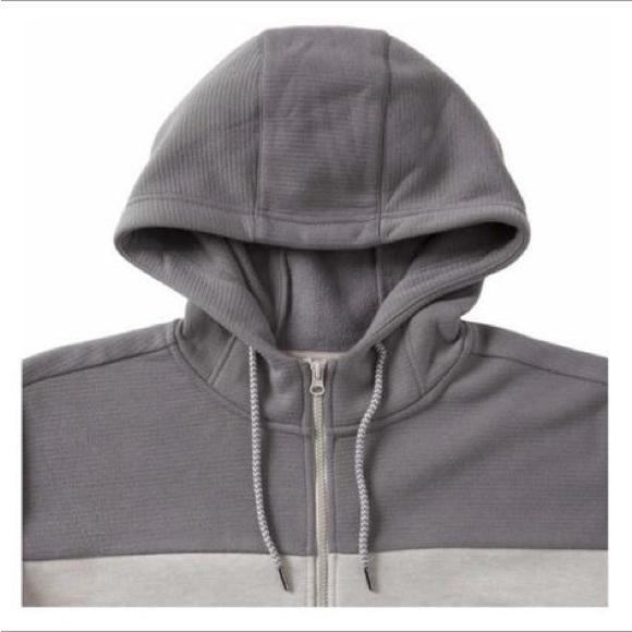 VOYAGER Men full zip hoodie, Black (L) - Picture 4 of 6